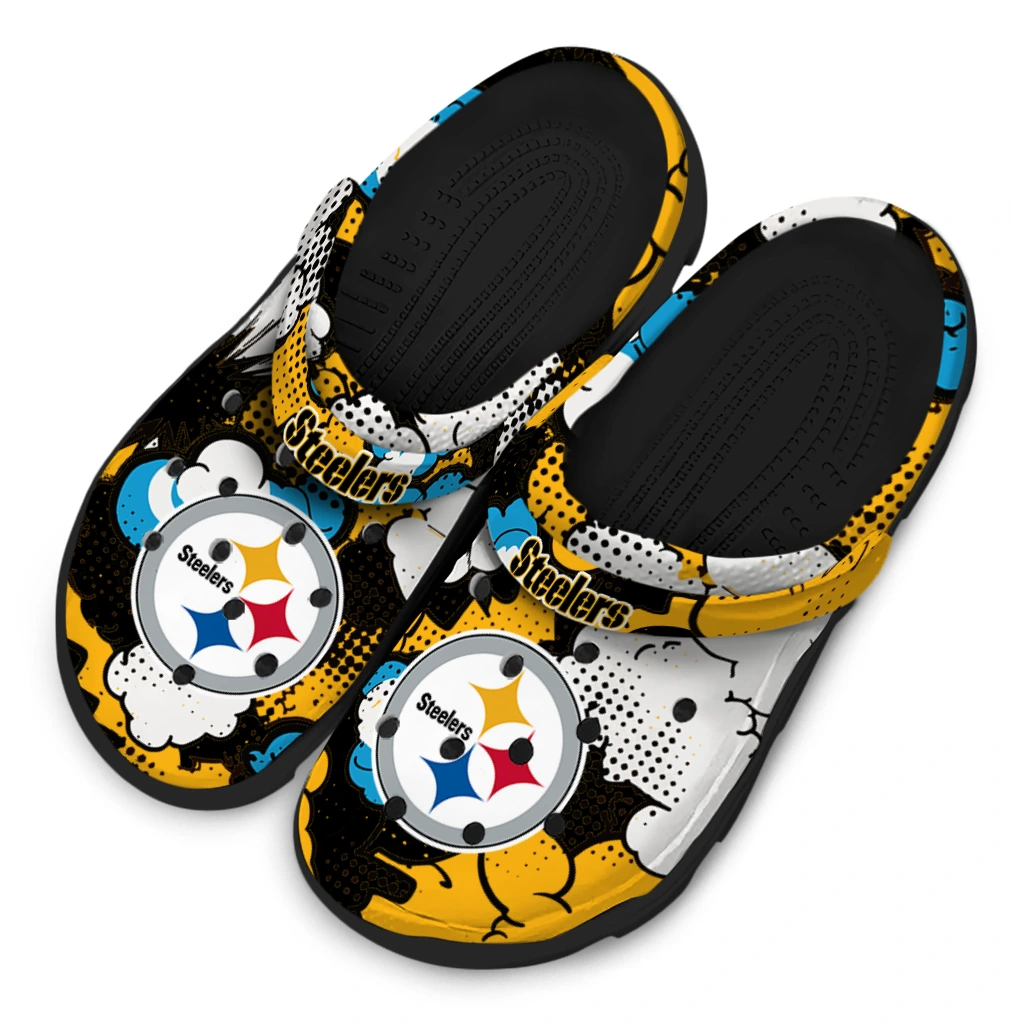 pittsburgh steelers cloud splash clogs latest model pittsburgh steelers cloud splash clogs latest model