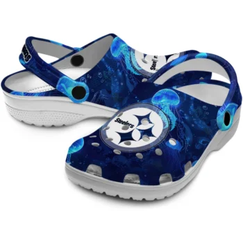 pittsburgh steelers jellyfish ocean clogs high quality