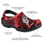 portland trail blazers canyon layers clogs best selling