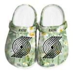 portland trail blazers daisy cluster clogs best selling