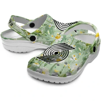 portland trail blazers daisy cluster clogs high quality