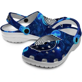 portland trail blazers jellyfish ocean clogs high quality