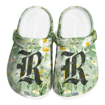 rice owls daisy cluster clogs best selling