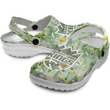 sacramento kings daisy cluster clogs high quality