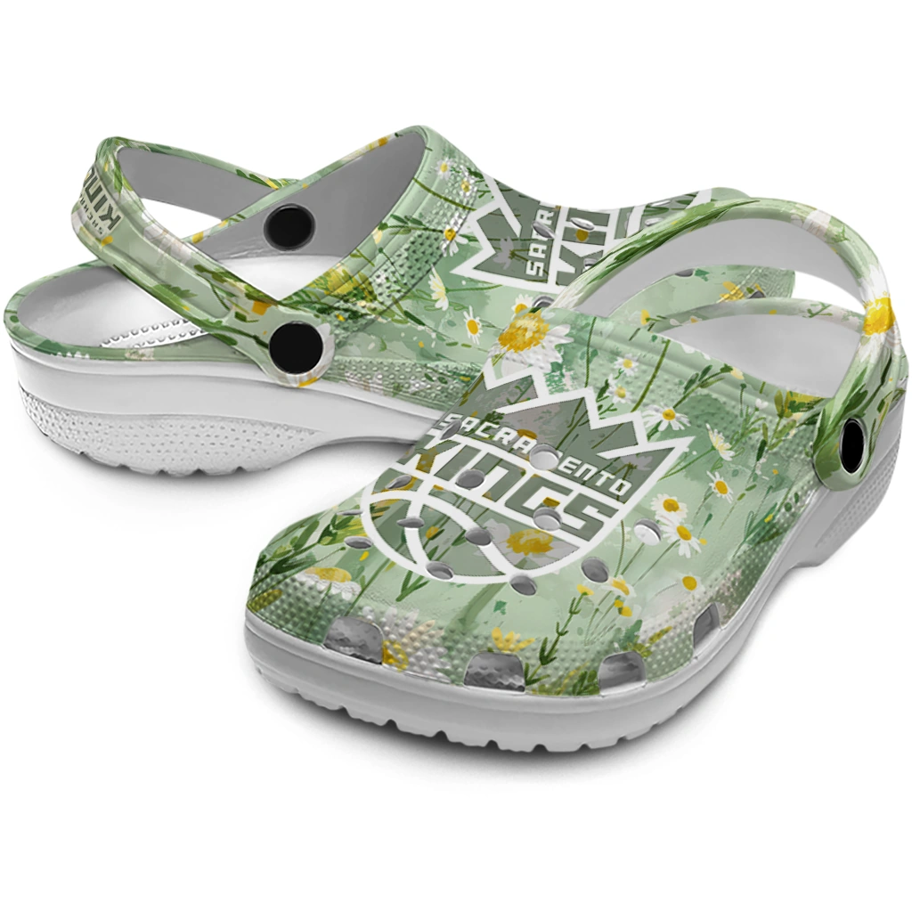 sacramento kings daisy cluster clogs high quality sacramento kings daisy cluster clogs high quality