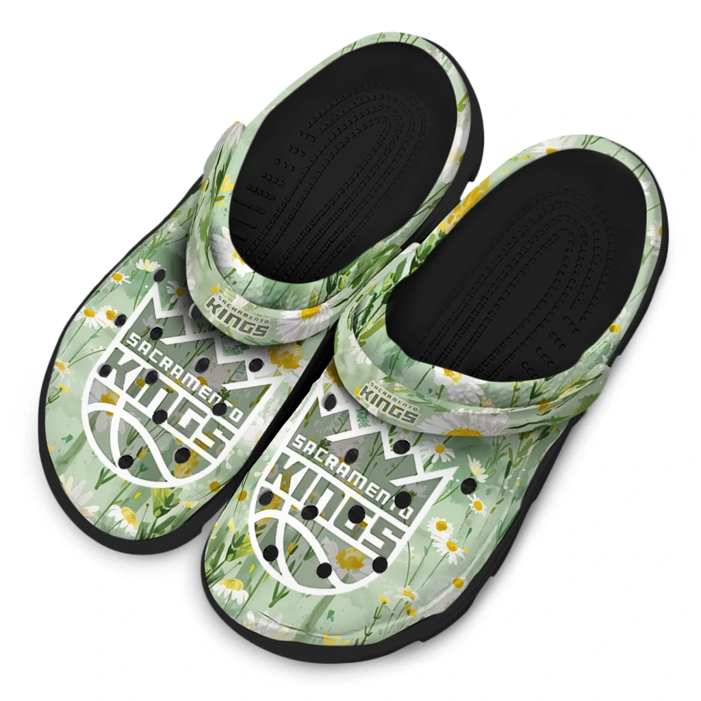sacramento kings daisy cluster clogs latest model sacramento kings daisy cluster clogs latest model