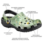 sam houston bearkats daisy cluster clogs best selling