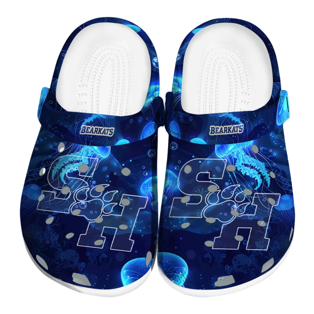 sam houston bearkats jellyfish ocean clogs best selling sam houston bearkats jellyfish ocean clogs best selling