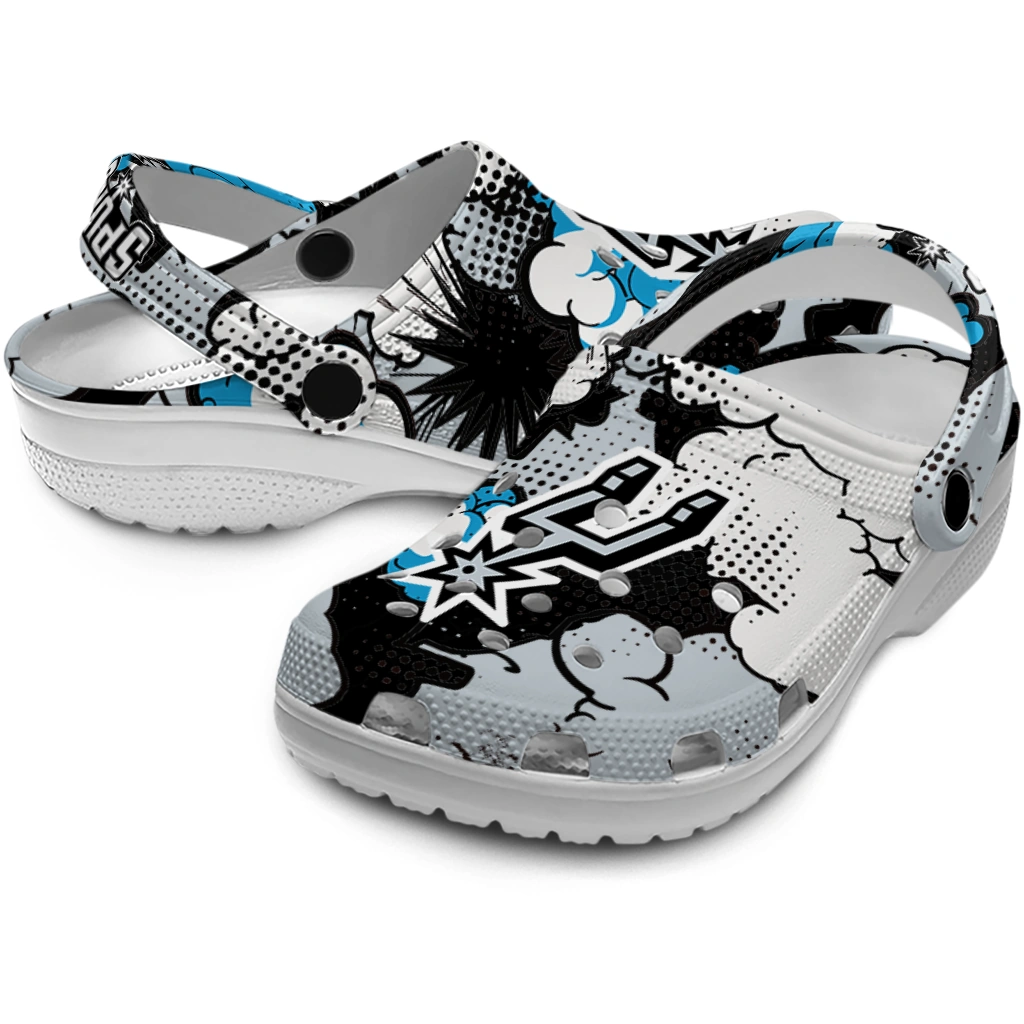 san antonio spurs cloud splash clogs high quality san antonio spurs cloud splash clogs high quality