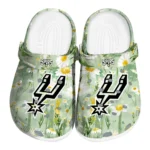 san antonio spurs daisy cluster clogs best selling