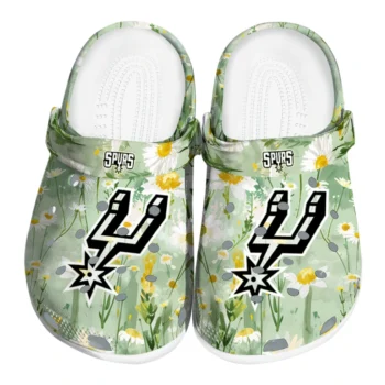 san antonio spurs daisy cluster clogs best selling