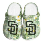 san diego padres daisy cluster clogs best selling