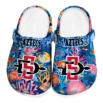 san diego state aztecs ocean wonders clogs best selling