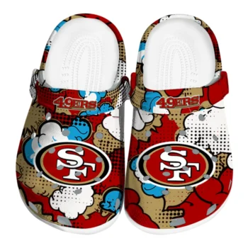 san francisco 49ers cloud splash clogs best selling