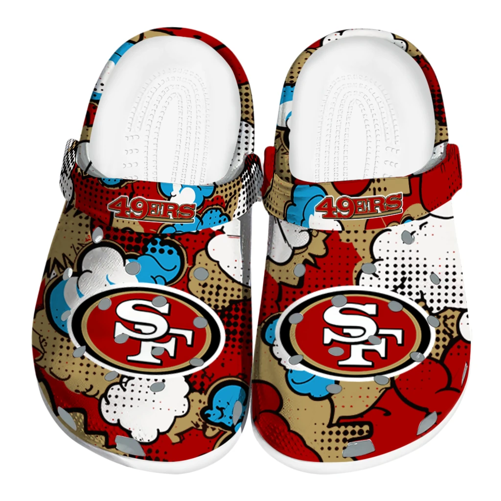 san francisco 49ers cloud splash clogs best selling san francisco 49ers cloud splash clogs best selling