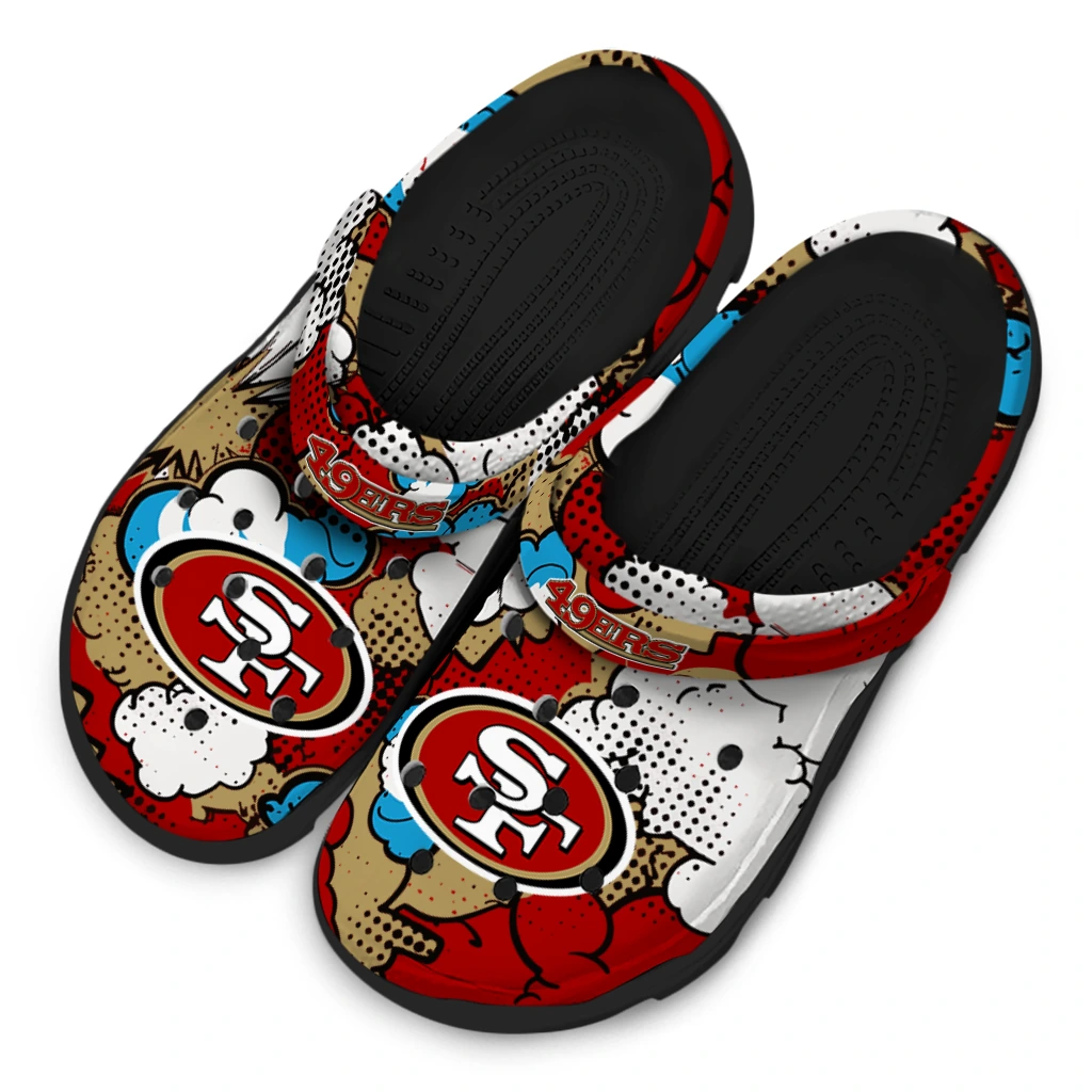 san francisco 49ers cloud splash clogs latest model san francisco 49ers cloud splash clogs latest model