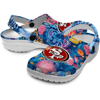 san francisco 49ers ocean wonders clogs high quality