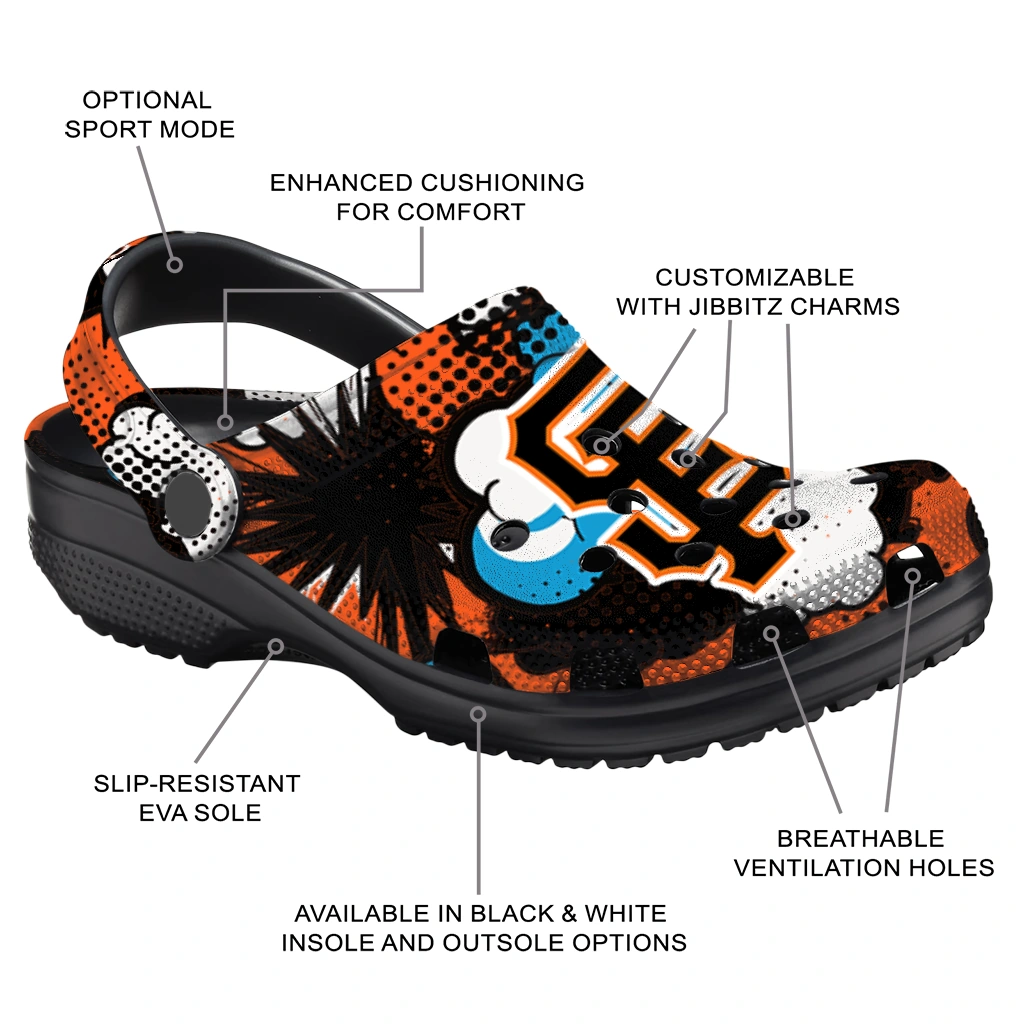 san francisco giants cloud splash clogs new arrival san francisco giants cloud splash clogs new arrival