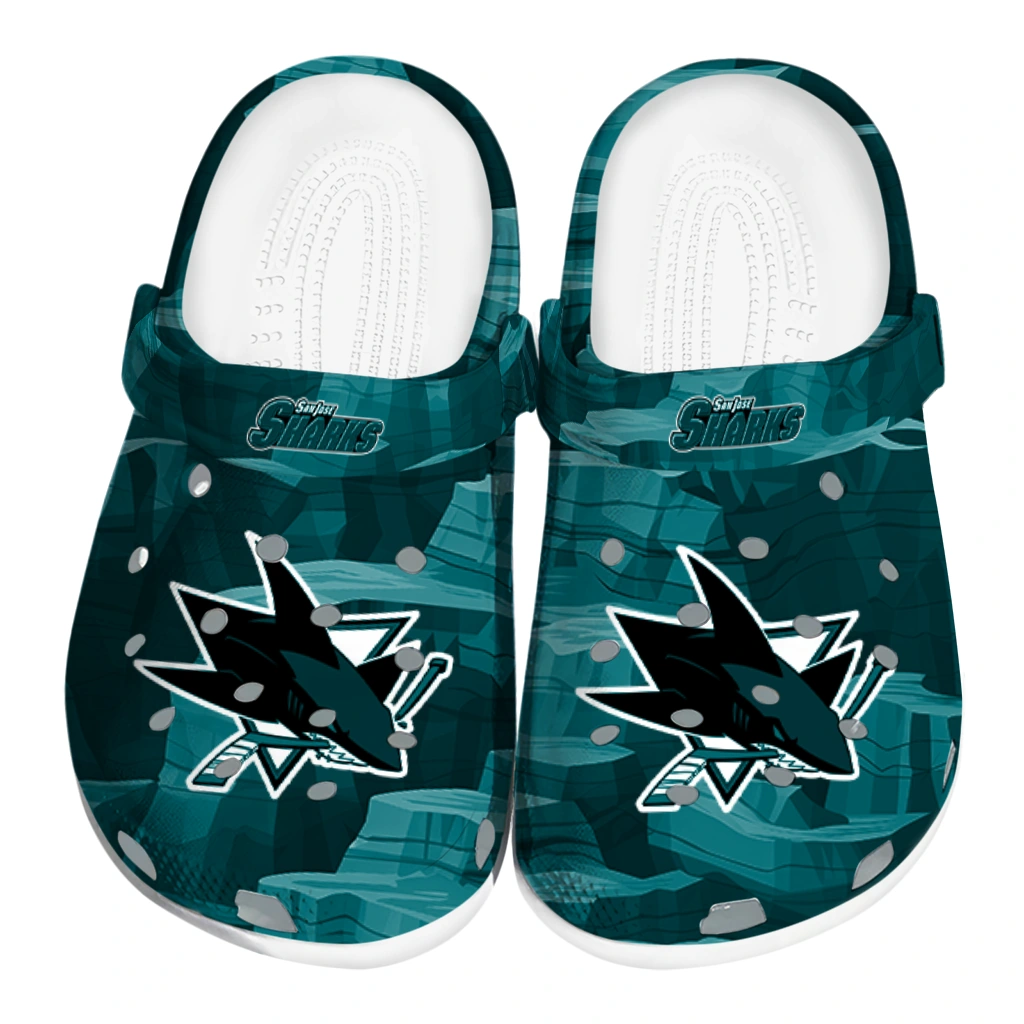 san jose sharks canyon layers clogs best selling san jose sharks canyon layers clogs best selling