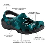 san jose sharks canyon layers clogs best selling