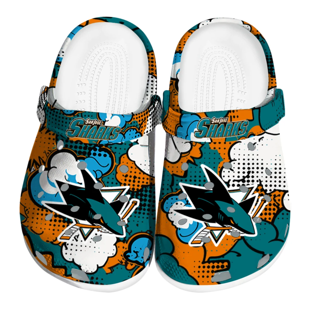 san jose sharks cloud splash clogs best selling san jose sharks cloud splash clogs best selling