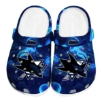 san jose sharks jellyfish ocean clogs best selling