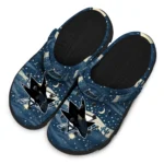 san jose sharks night cactus clogs best selling
