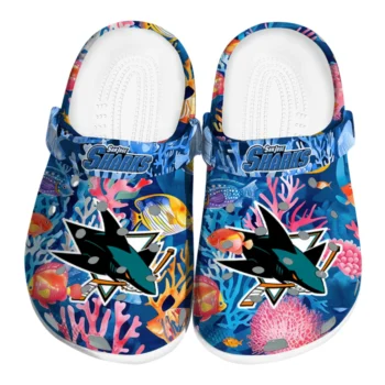 san jose sharks ocean wonders clogs best selling