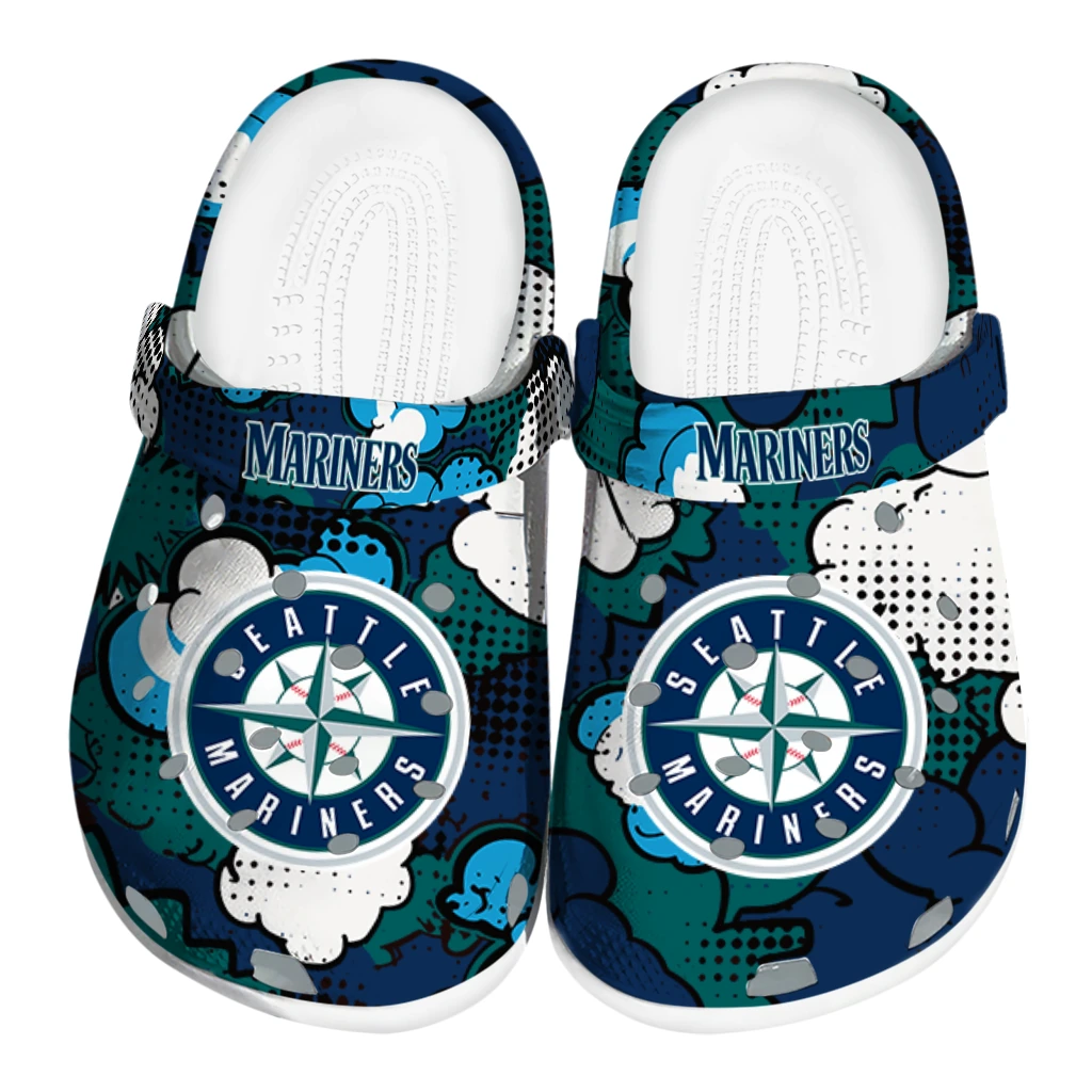 seattle mariners cloud splash clogs best selling seattle mariners cloud splash clogs best selling
