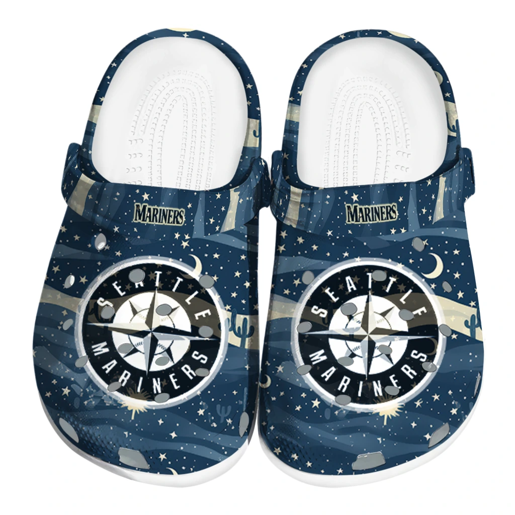 seattle mariners night cactus clogs best selling seattle mariners night cactus clogs best selling