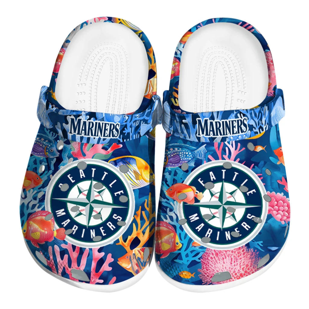 seattle mariners ocean wonders clogs best selling seattle mariners ocean wonders clogs best selling