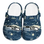 seattle seahawks night cactus clogs best selling