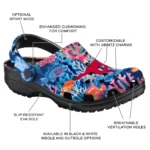 smu mustangs ocean wonders clogs best selling