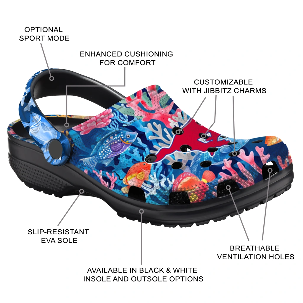smu mustangs ocean wonders clogs new arrival smu mustangs ocean wonders clogs new arrival