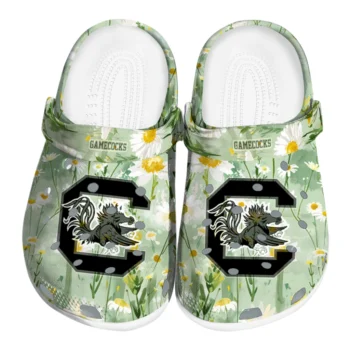 south carolina gamecocks daisy cluster clogs best selling