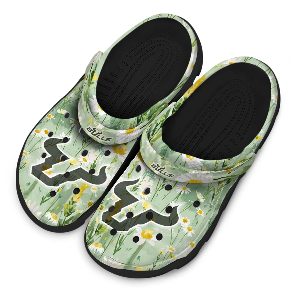 south florida bulls daisy cluster clogs latest model south florida bulls daisy cluster clogs latest model