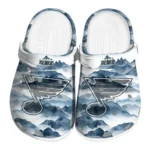 st louis blues mountain peaks clogs best selling