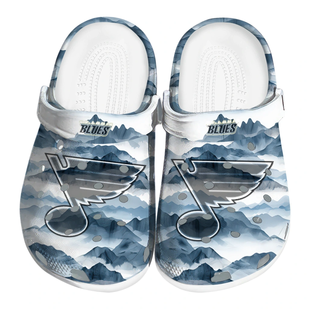 st louis blues mountain peaks clogs best selling st louis blues mountain peaks clogs best selling
