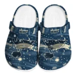 st louis blues night cactus clogs best selling