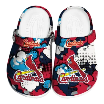 st louis cardinals cloud splash clogs best selling