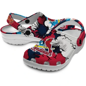 st louis cardinals cloud splash clogs high quality