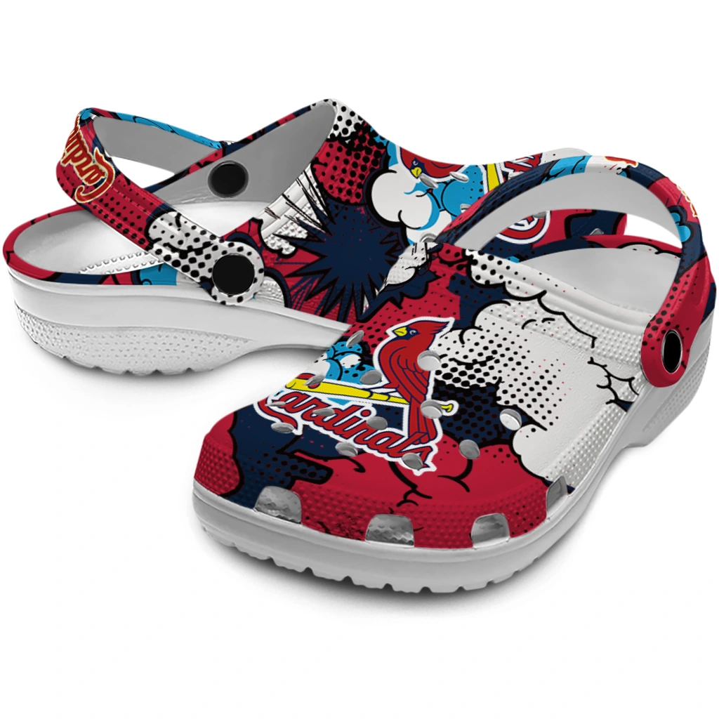 st louis cardinals cloud splash clogs high quality st louis cardinals cloud splash clogs high quality