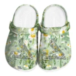 st louis cardinals daisy cluster clogs best selling