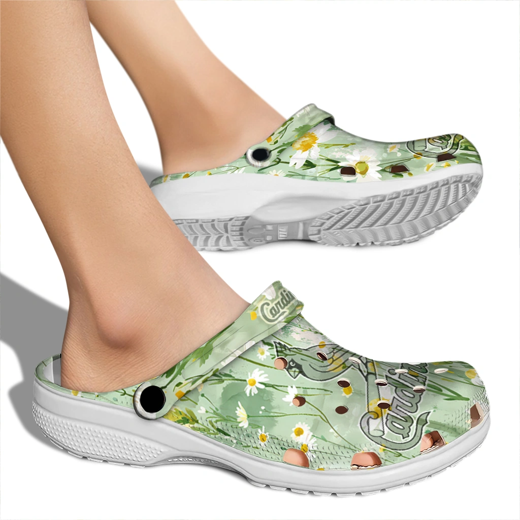 st louis cardinals daisy cluster clogs fashion forward st louis cardinals daisy cluster clogs fashion forward