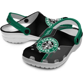 starbucks badge green black clogs high quality hey clogs