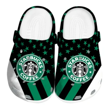 starbucks green star black green clogs best selling hey clogs