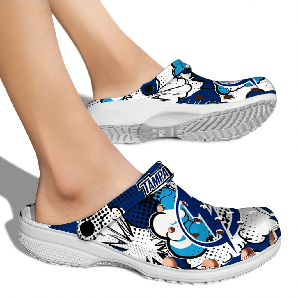tampa bay lightning cloud splash clogs fashion forward tampa bay lightning cloud splash clogs fashion forward