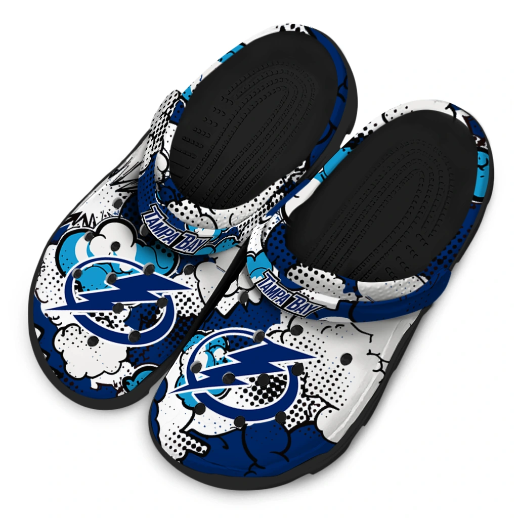 tampa bay lightning cloud splash clogs latest model tampa bay lightning cloud splash clogs latest model