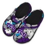 tcu horned frogs cloud splash clogs best selling
