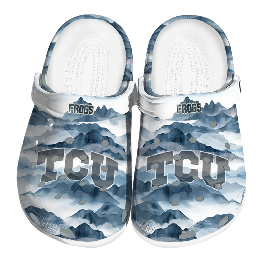 tcu horned frogs mountain peaks clogs best selling tcu horned frogs mountain peaks clogs best selling